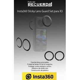 Insta360 Sticky Lens Guard Set para X3