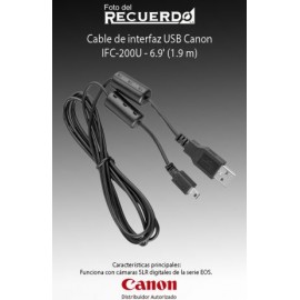 Cable de interfaz USB Canon IFC-200U - 6.9' (1.9 m)